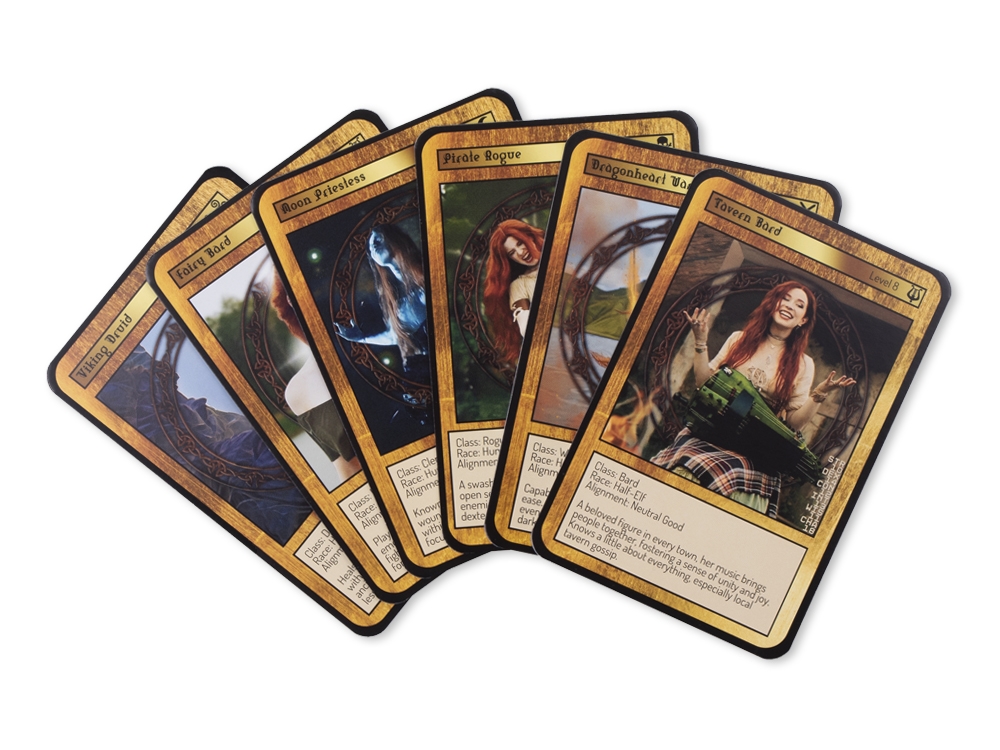 Collector cards Limited set of 6