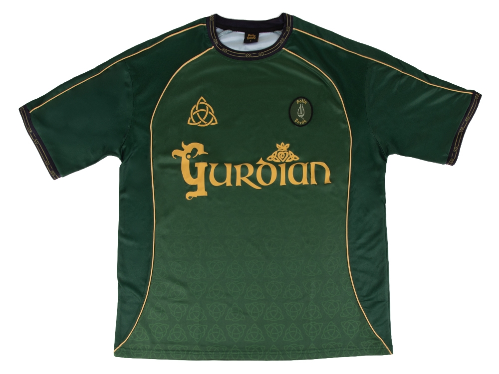 Gurdian soccer tee Green